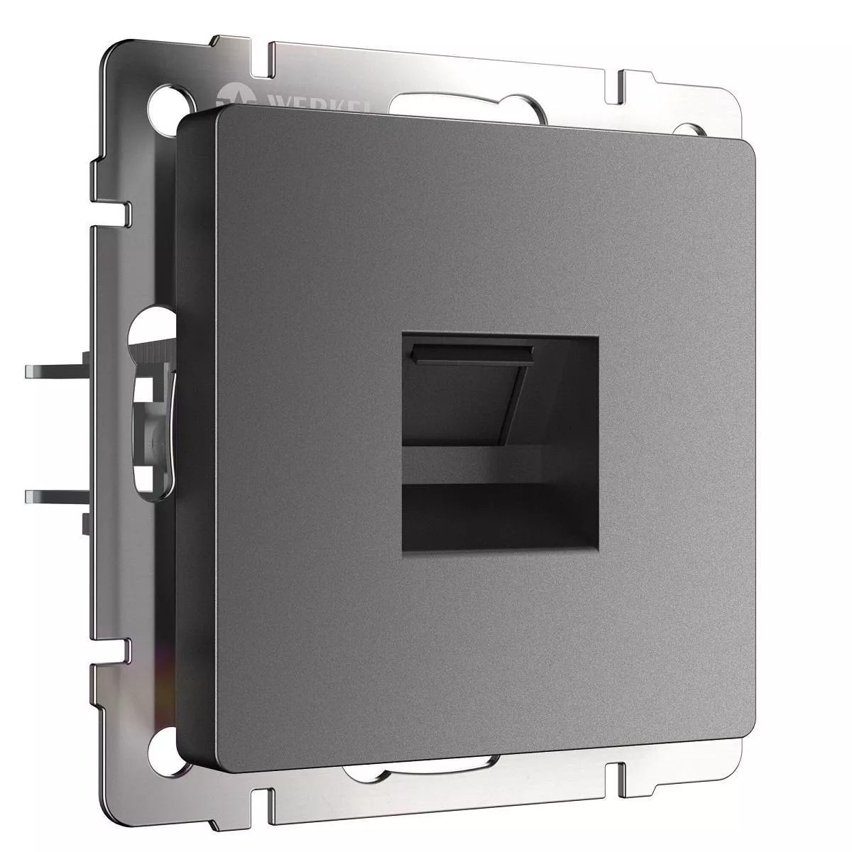 

Розетка Ethernet RJ-45 Werkel графит W1181064 4690389194474