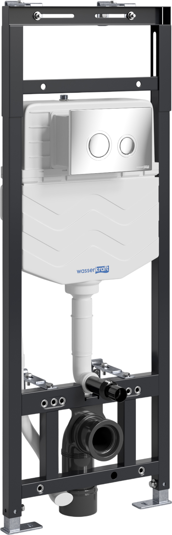 

Система инсталляции для унитазов Wasserkraft Alme 15TLT.010.ME.CH01 с кнопкой смыва хром