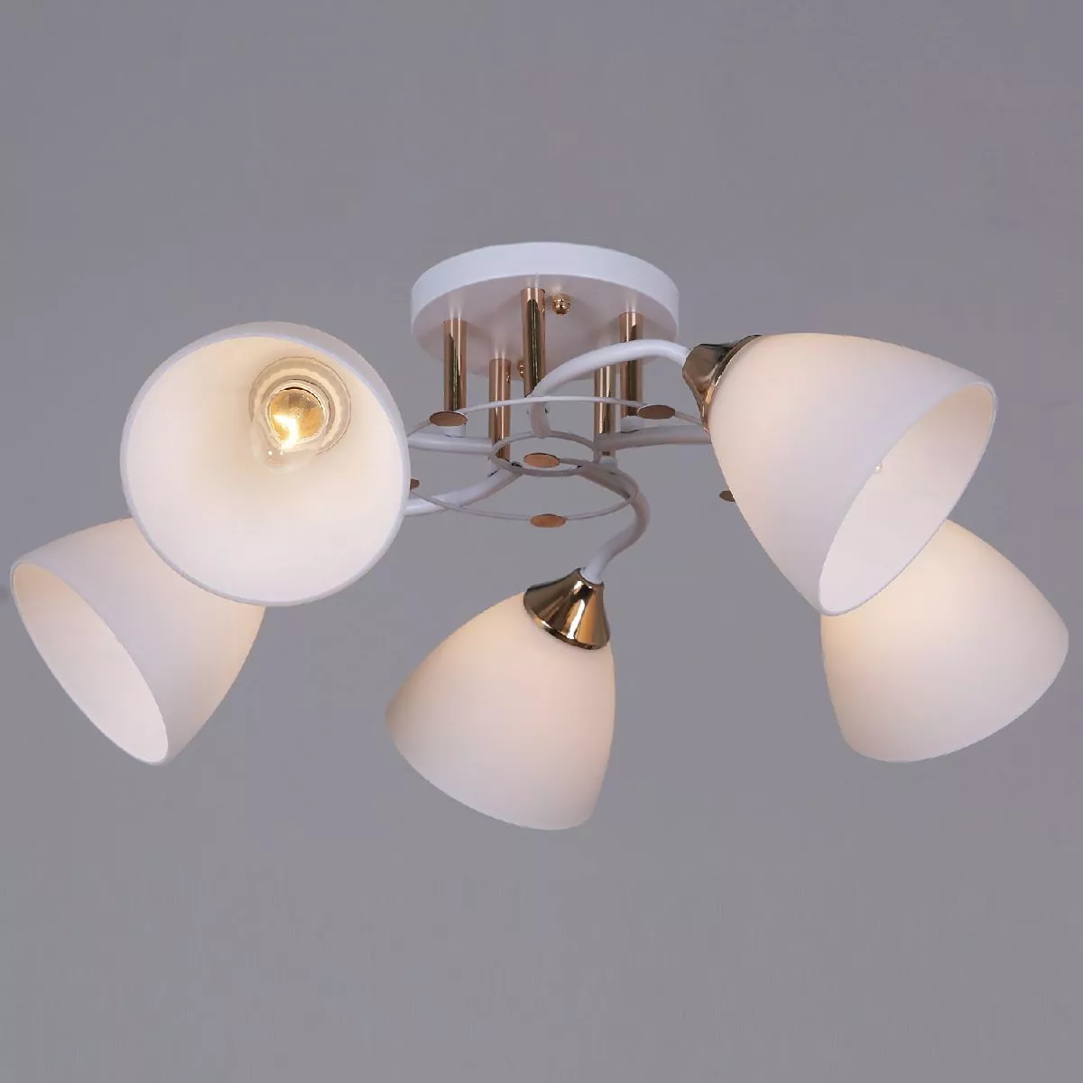 

Потолочная люстра Reluce 06104-0.3-05 WH+FG