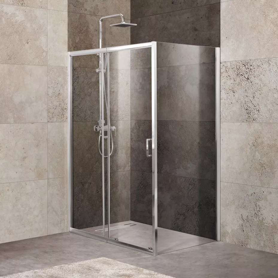

Душевой уголок BelBagno UNIQUE-AH-1-110/125-100-C-Cr