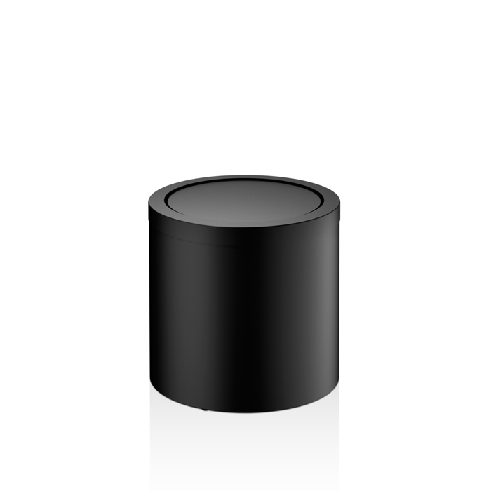 

Decor Walther DW 125 Корзина для бумаги 20xh21см, с крышкой, цвет: черный матовый