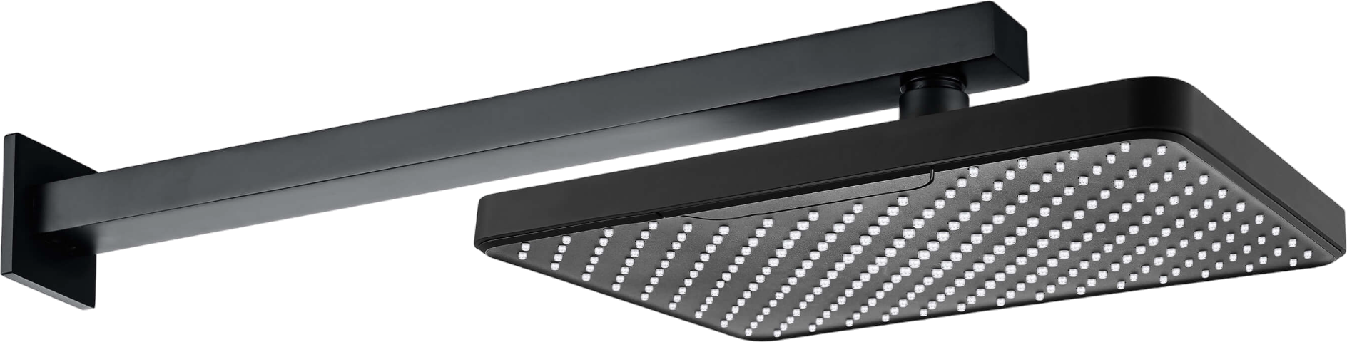 

Верхний душ AQUATEK AQ2081MB 305х205 мм, черный