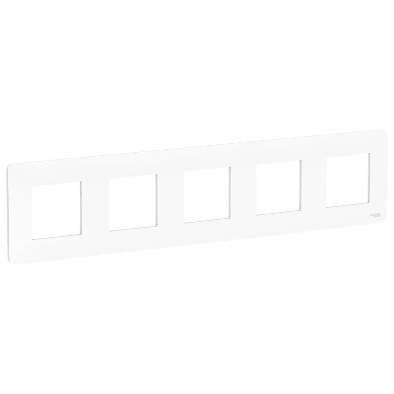 

Рамка 5-постовая Schneider Electric Unica New NU201018