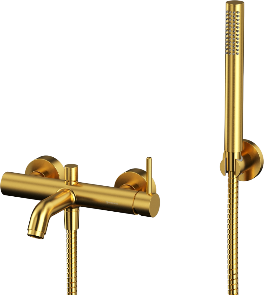 Смеситель для ванны с душем WHITECROSS Y Y1231GLB брашированное золото 31092₽