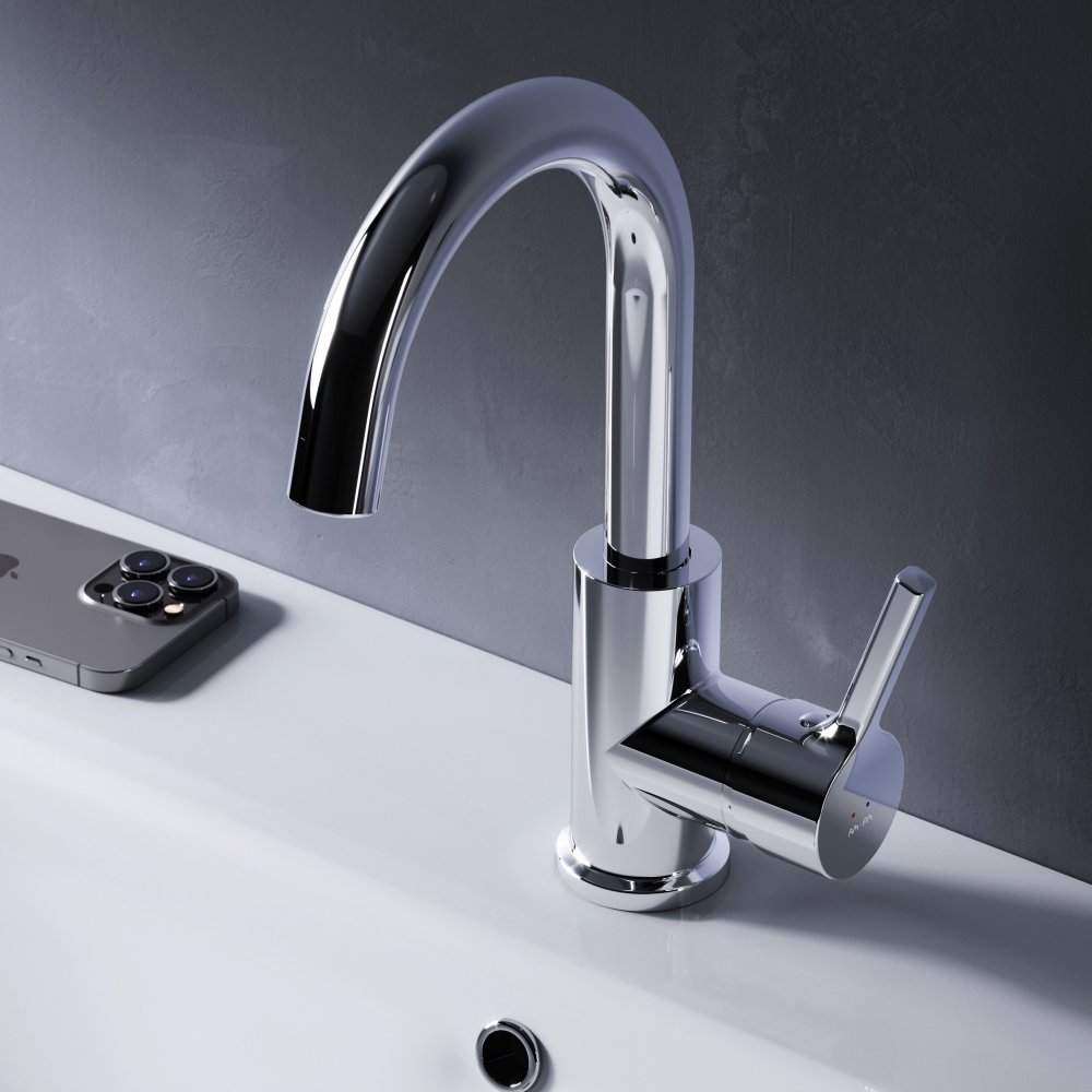 

Смеситель для раковины AM.PM X-Joy F85B02700 хром