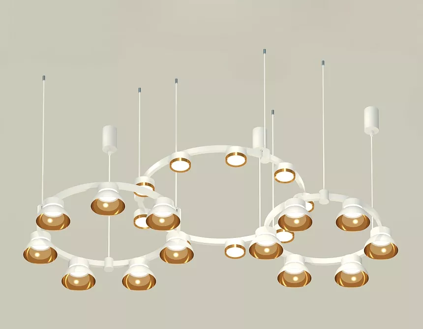 

Комплект подвесного светильника Ambrella Light Techno Ring XR92082000 (A9208x3, C9241, C9236, C9236, N8144, N8124)
