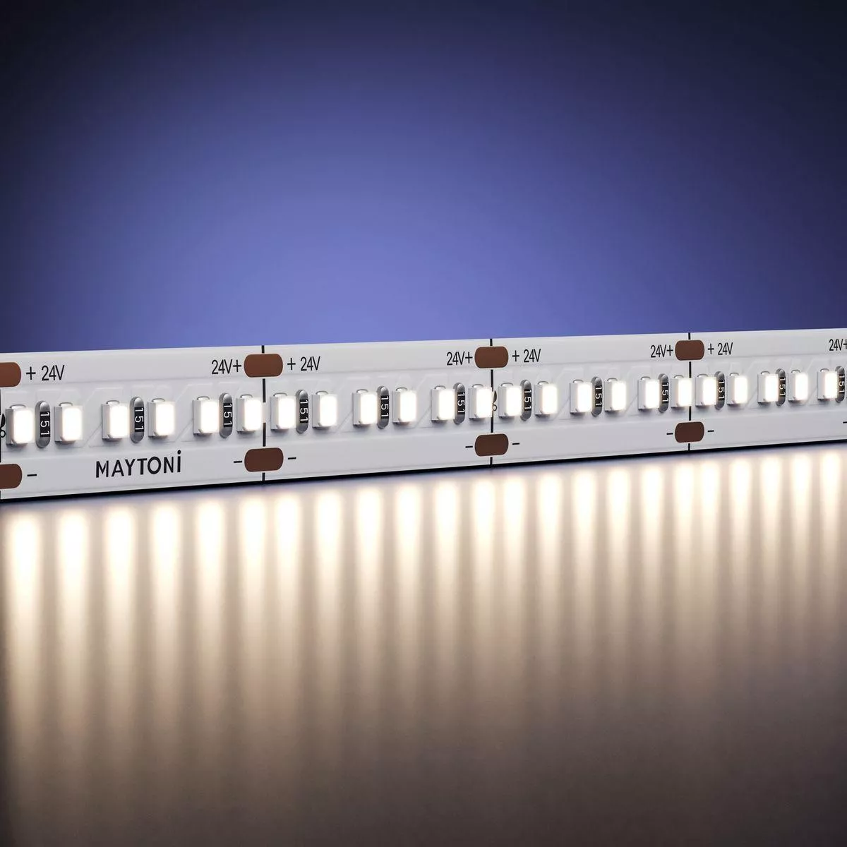 

Светодиодная лента Maytoni 8W/m 300LED/m 2216SMD дневной белый 5M 201062