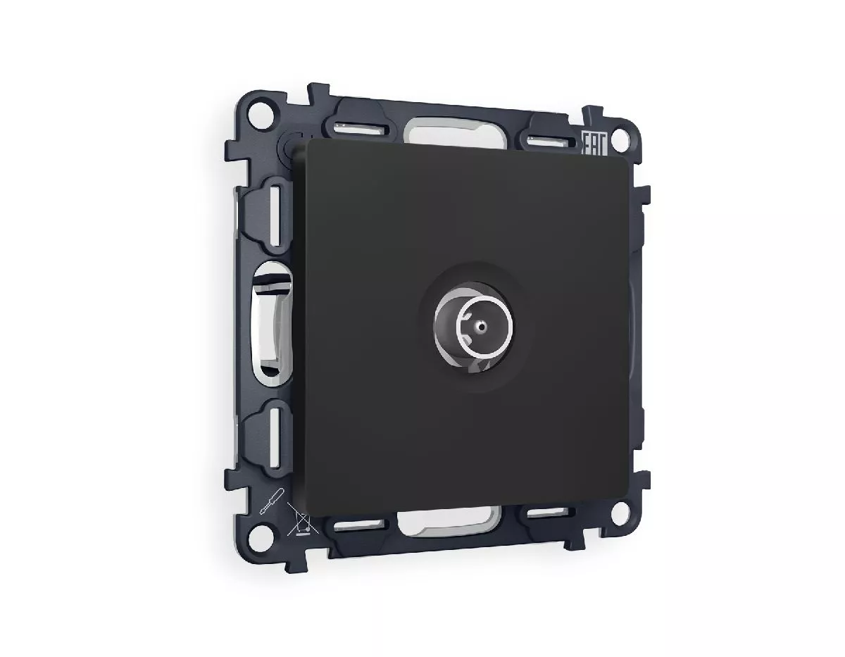 

Комплект механизма TV розетки проходной 5-1000 MHz 4dB Ambrella Volt Alfa MA813030