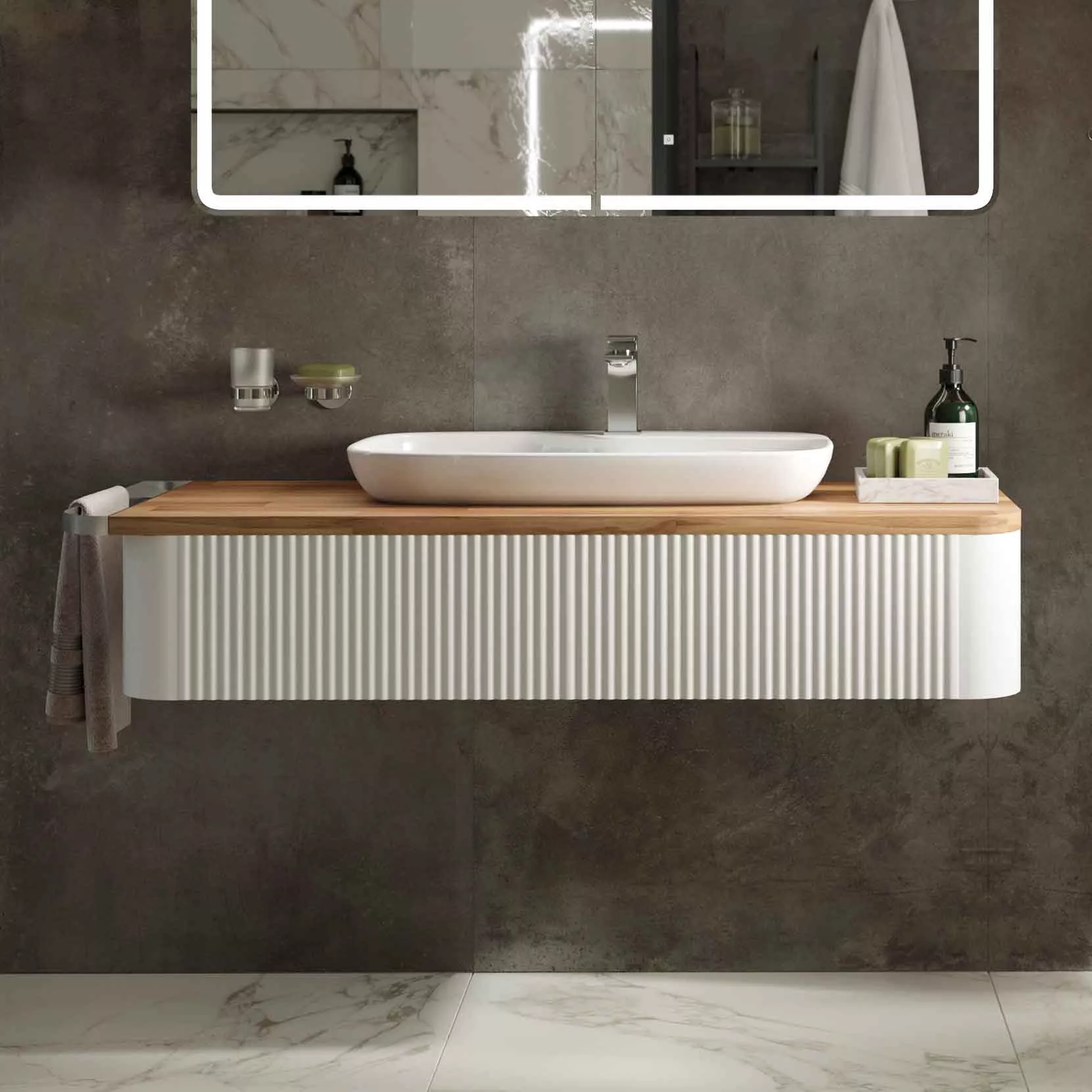

Тумба с раковиной Belinza Cassa 130