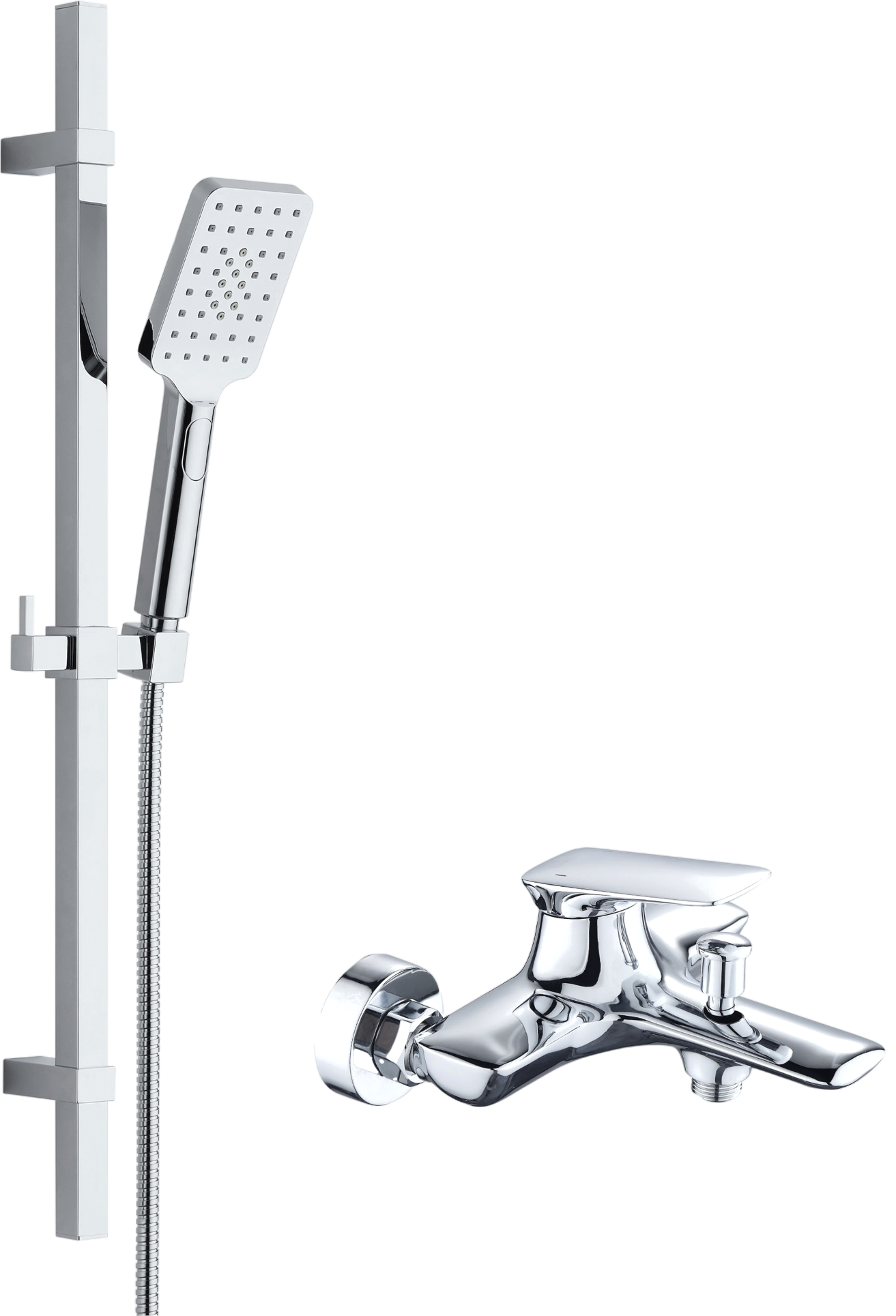 

Душевой комплект BOND Cube B03-5200 хром