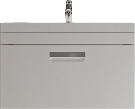 

Тумба под раковину без столешницы Velvex Estea 80.1Y белая матовая