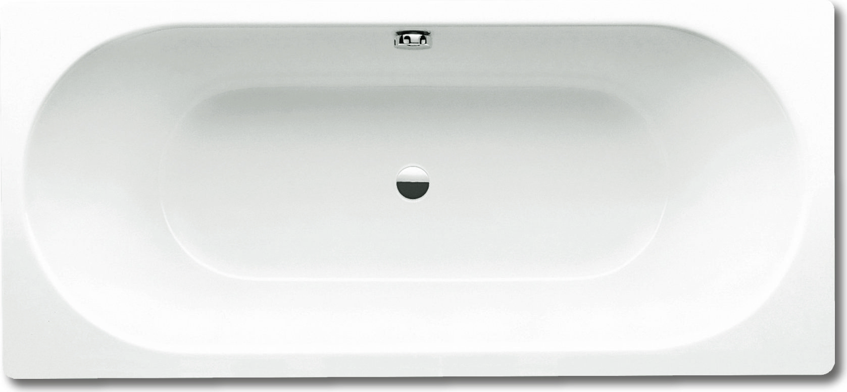 Стальная ванна Kaldewei Classic Duo 110 с покрытием Easy-Clean 180x80, белый, сталь  - купить со скидкой