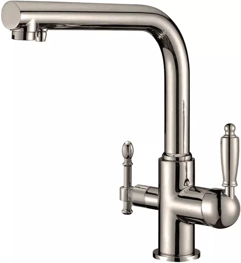 Смесители для кухни  Santehnika Room Смеситель Zorg Clean Water ZR 313 YF-33 NICKEL для кухонной мойки