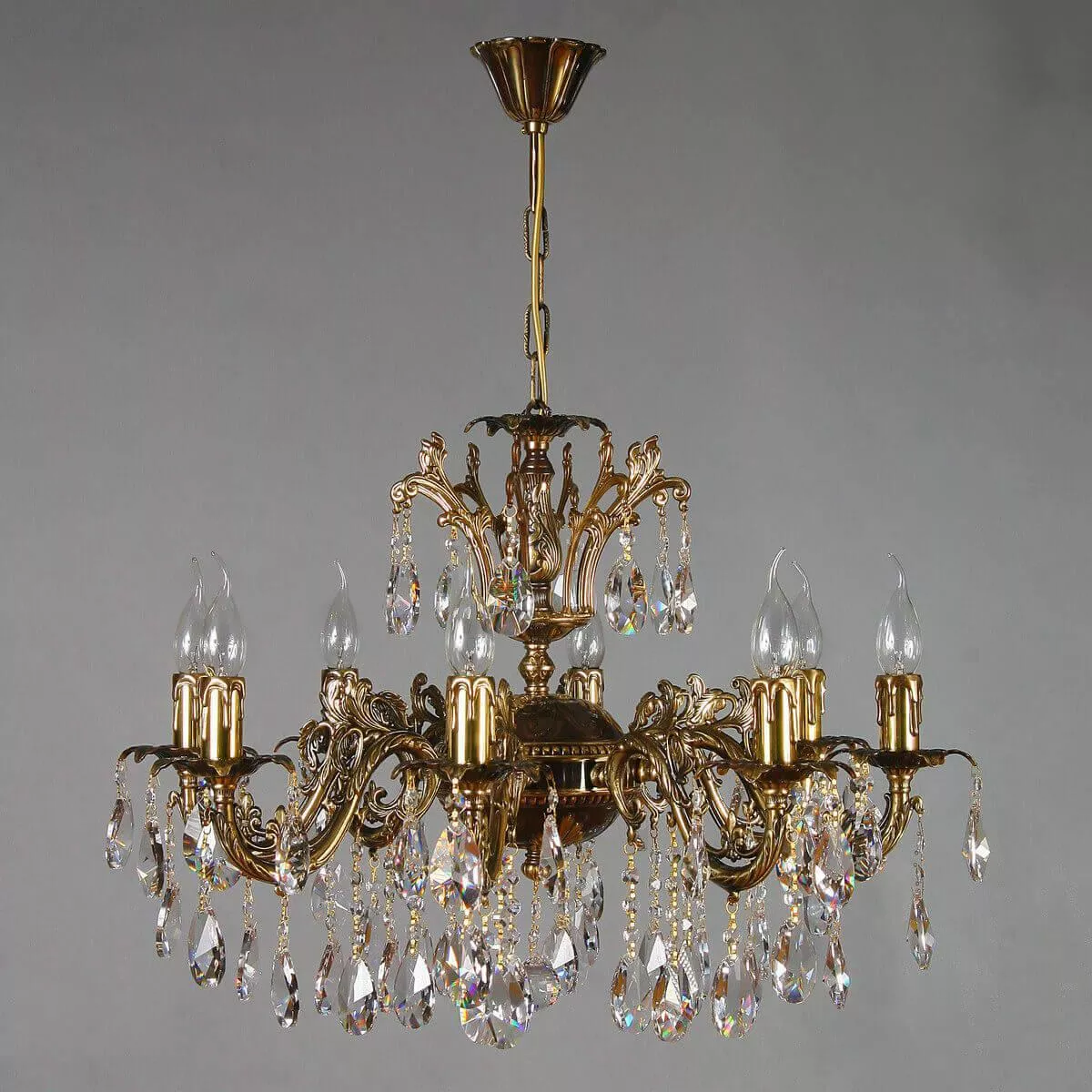 

Подвесная люстра Ambiente Granada 2118/8 PB Tear drop
