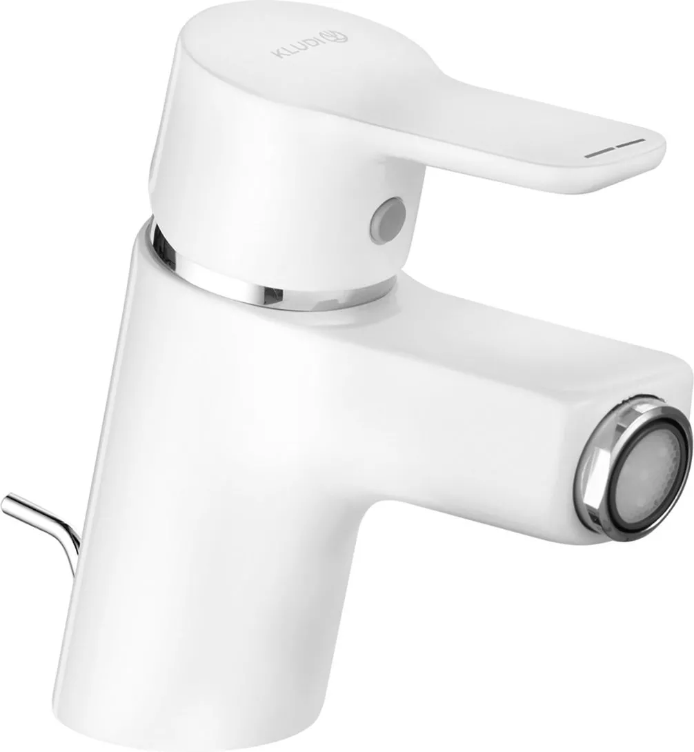 

Смеситель для биде Kludi Pure&Easy 375339165 белый