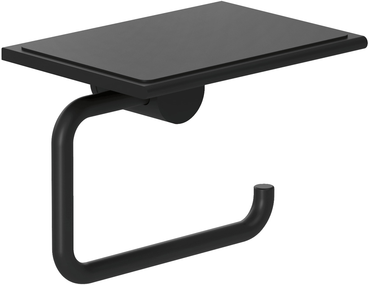 Держатель для туалетной бумаги Kludi Vela R 5897139 настенный матовый черный 6420₽