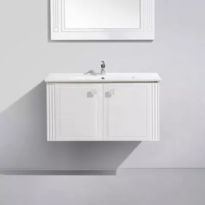 

Мебель для ванной BelBagno Atria 100 bianco lucido, Белый