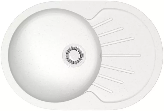 

Кухонная мойка Zett Lab Модель 11 72 белый матовый