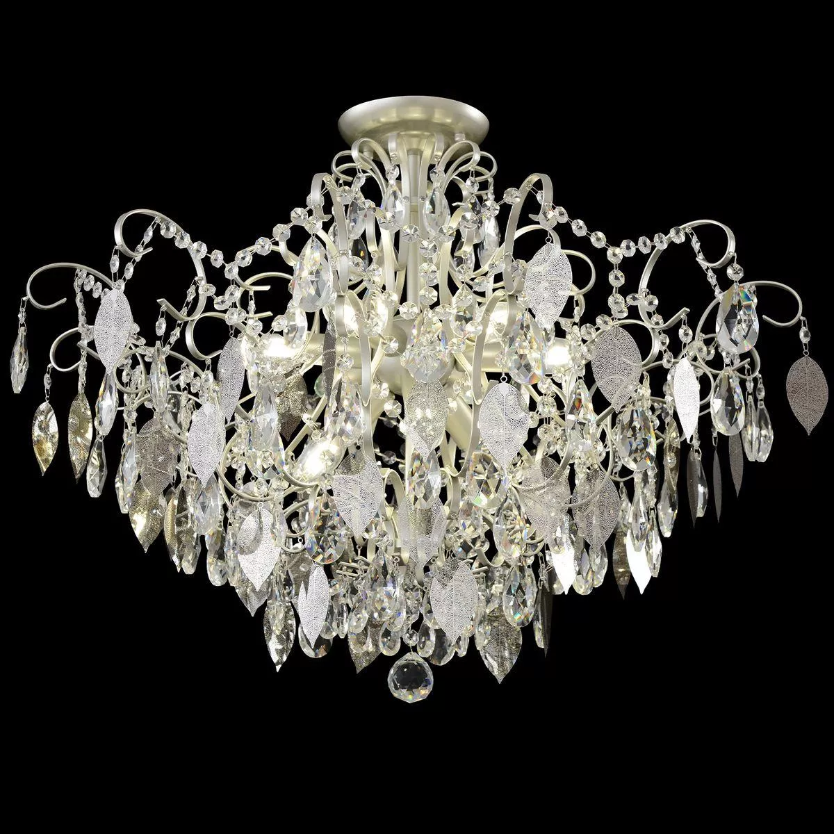 

Потолочная люстра Crystal Lux Esmiralda PL9 Silver