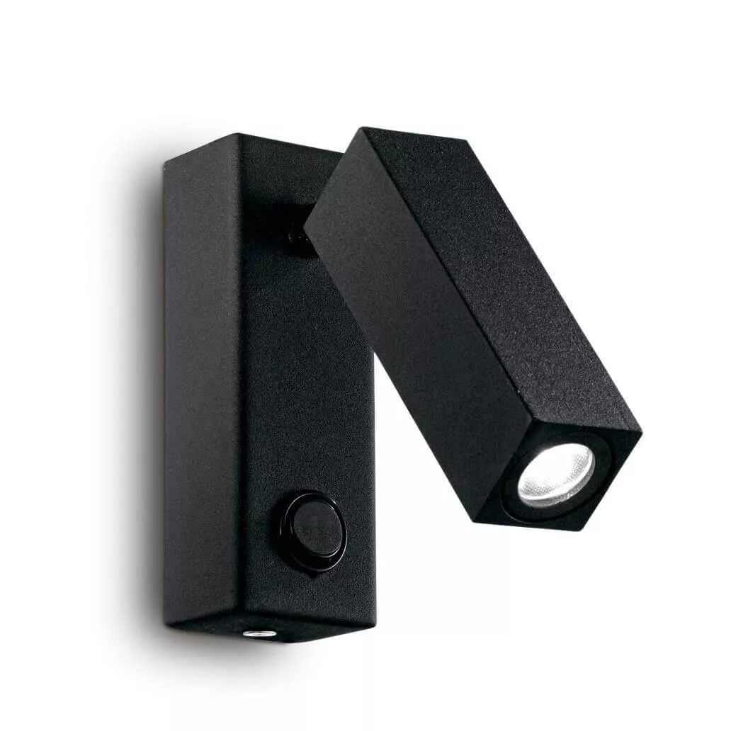 

Светодиодный спот Ideal Lux Page Ap Square Nero 142241