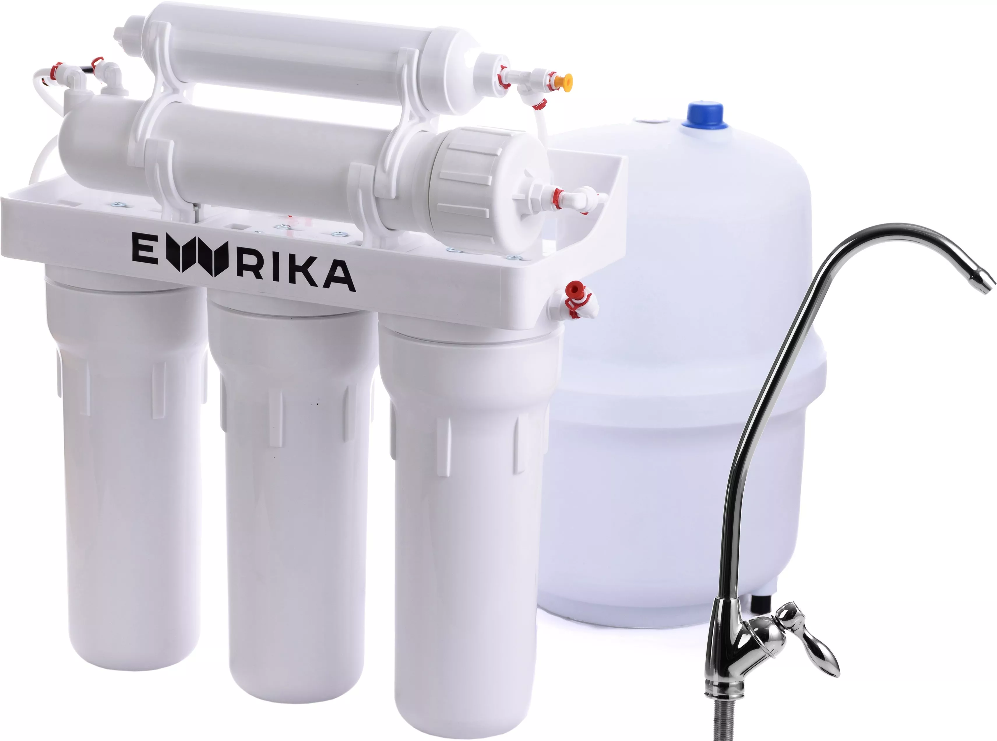 

Система обратного осмоса EWRIKA Standart 550 с краном, баком 11 л и мембранным фильтром