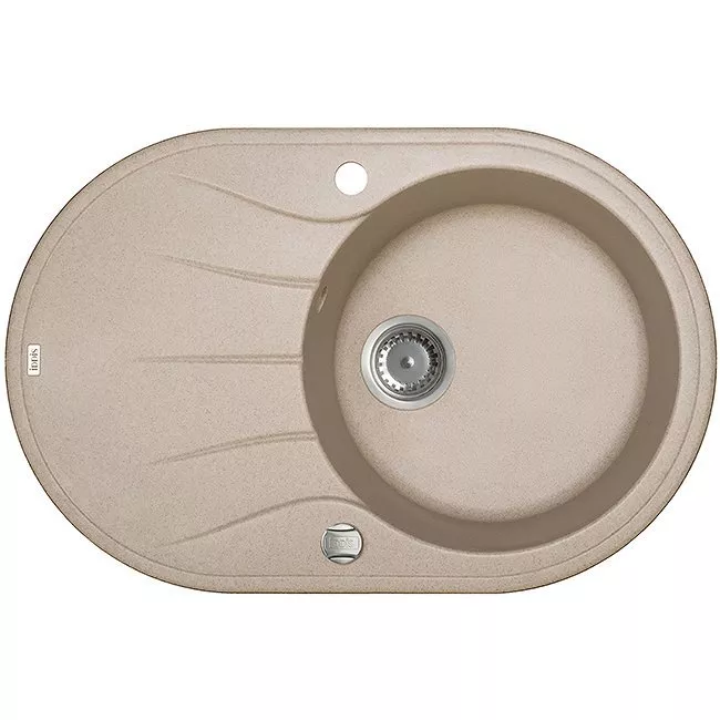 

Мойка, granucryl, песок, 770*500, Kitchen G, IDDIS, K13P771i87, Бежевый