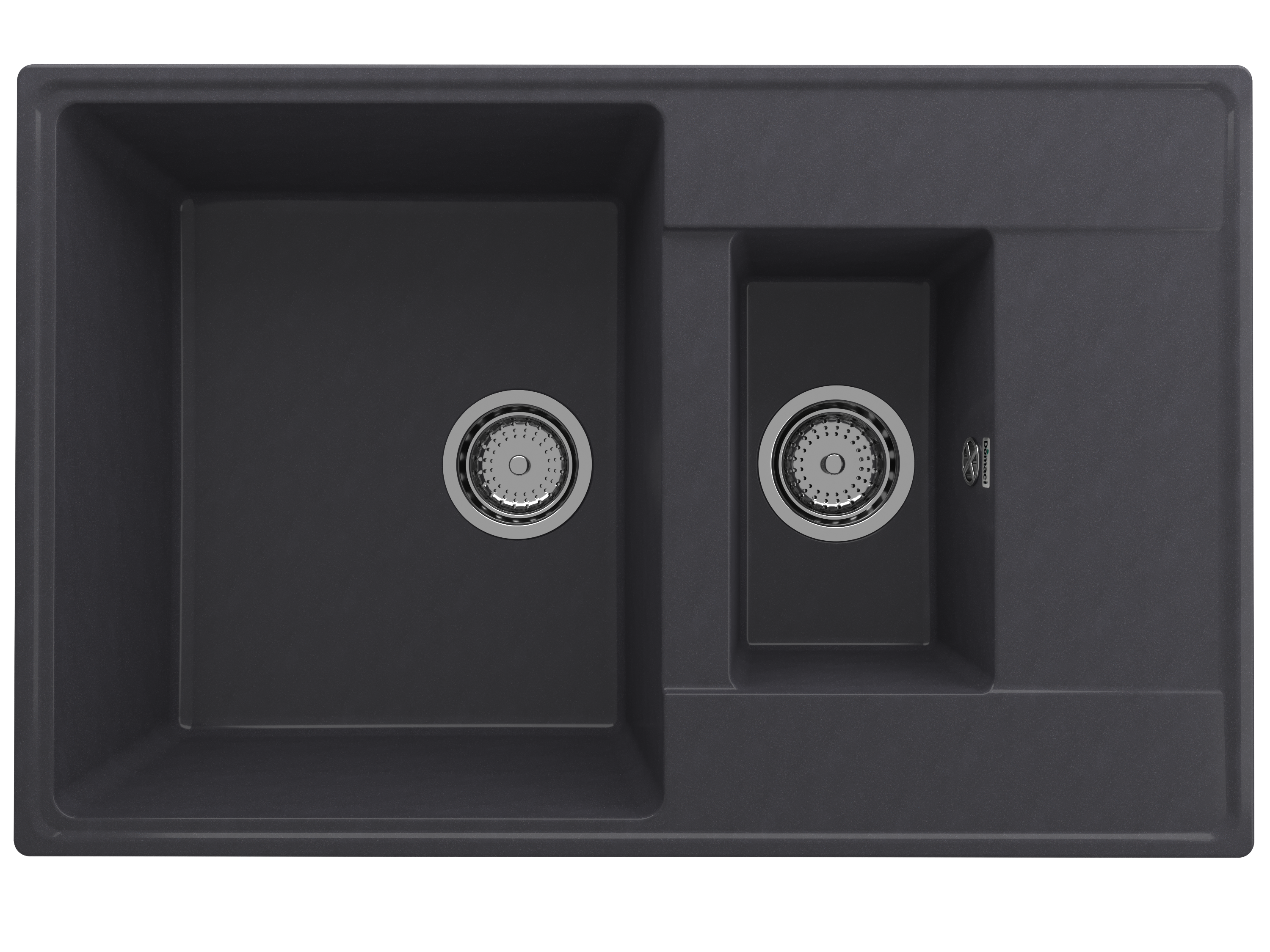 

Мойка кухонная Domaci Солерно DP 780 1,5 K-08 космос