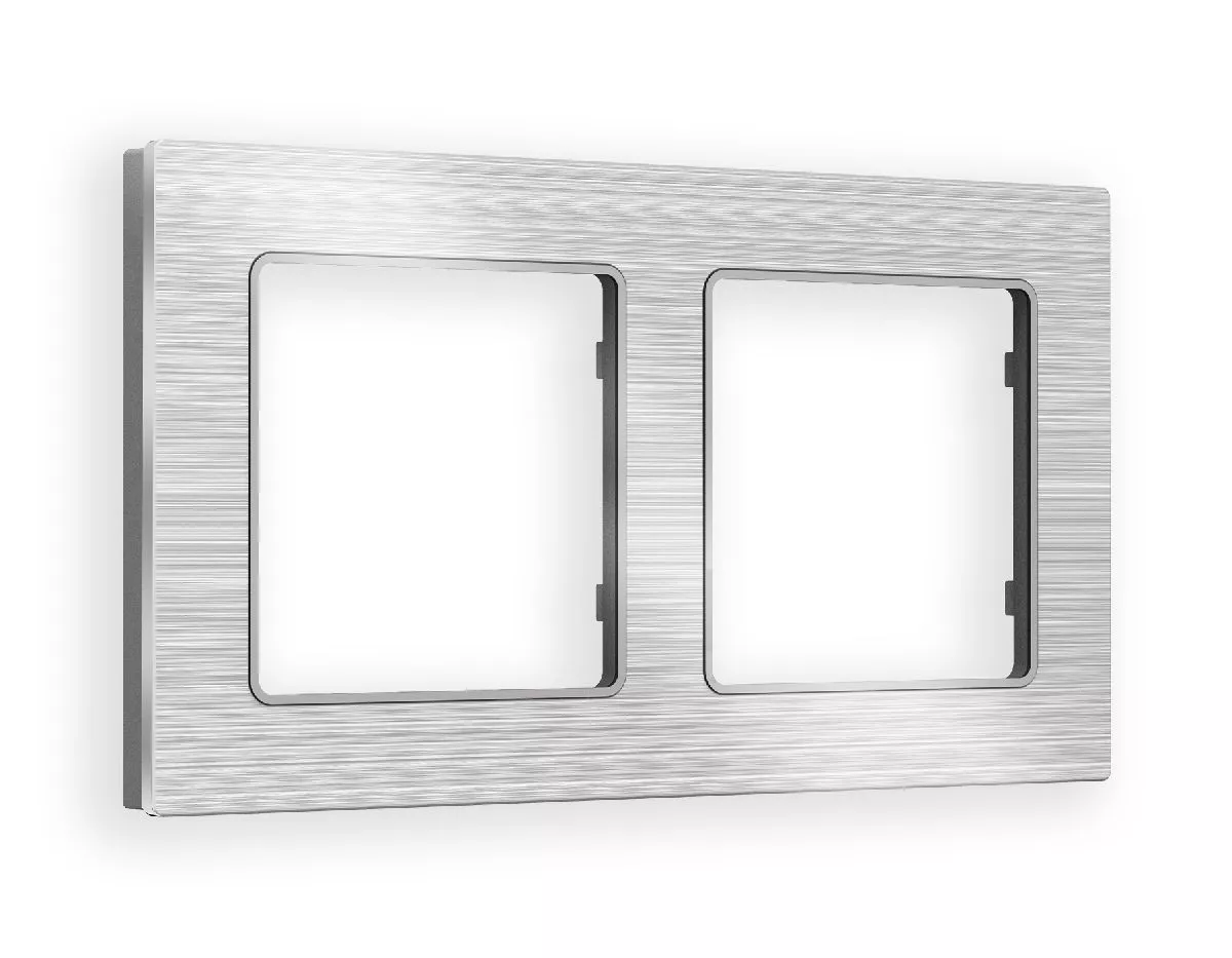 

Рамка двухместная Ambrella Volt Platos AF550102