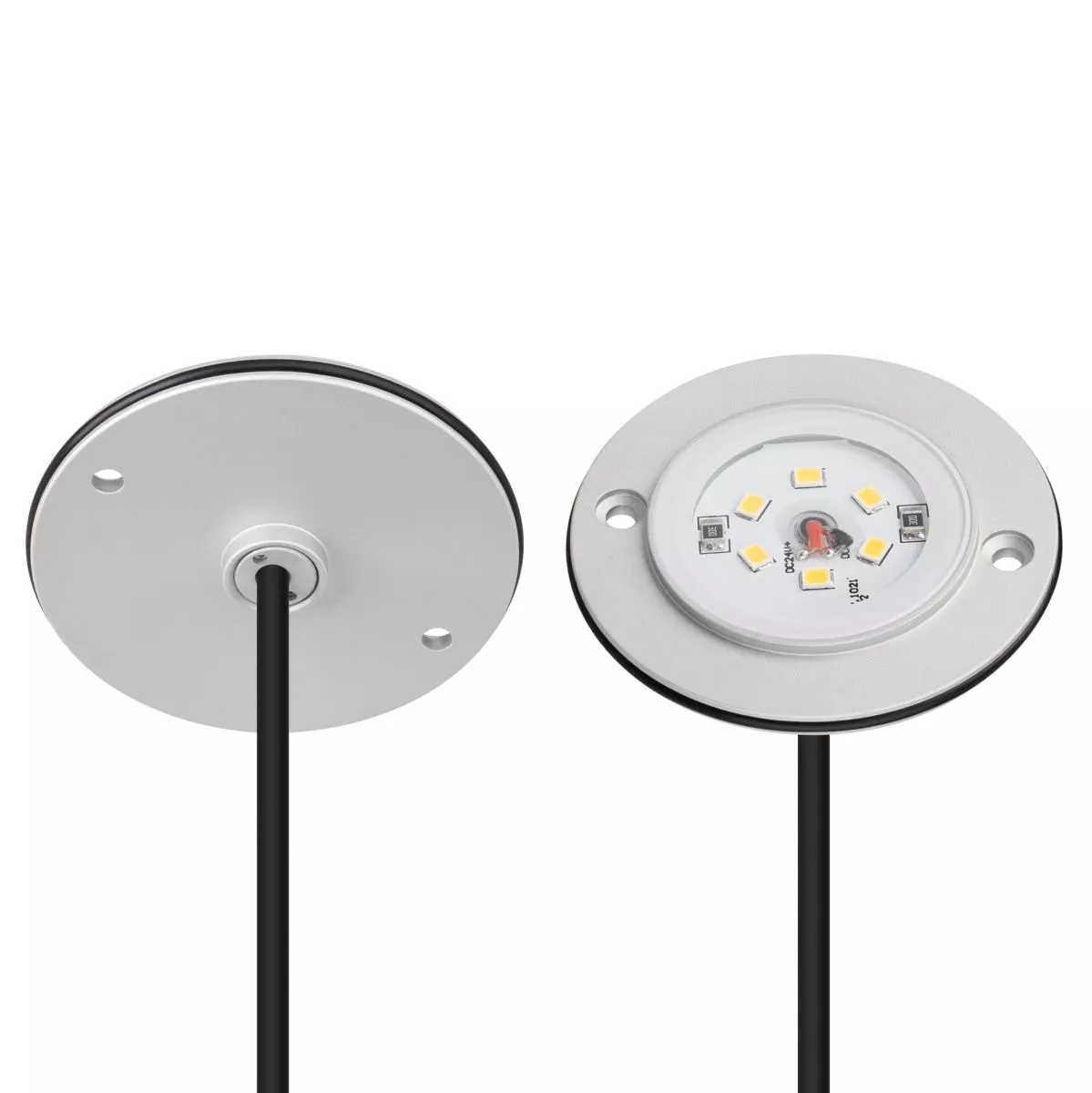Светильник для стен, лестниц и пола Arlight ART-DECK-LAMP-R56-3W Warm2700 (SL, 120 deg, 24V) (IP67 Металл) 060622