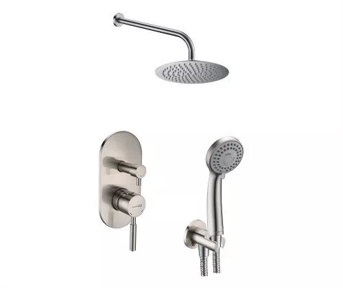 

A16421 Встраиваемый комплект для душа с верхней душевой насадкой и лейкой