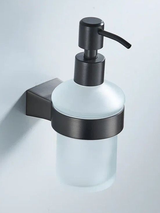 Дозатор для жидкого мыла Shevanik SG5744T вороненая сталь 1361₽