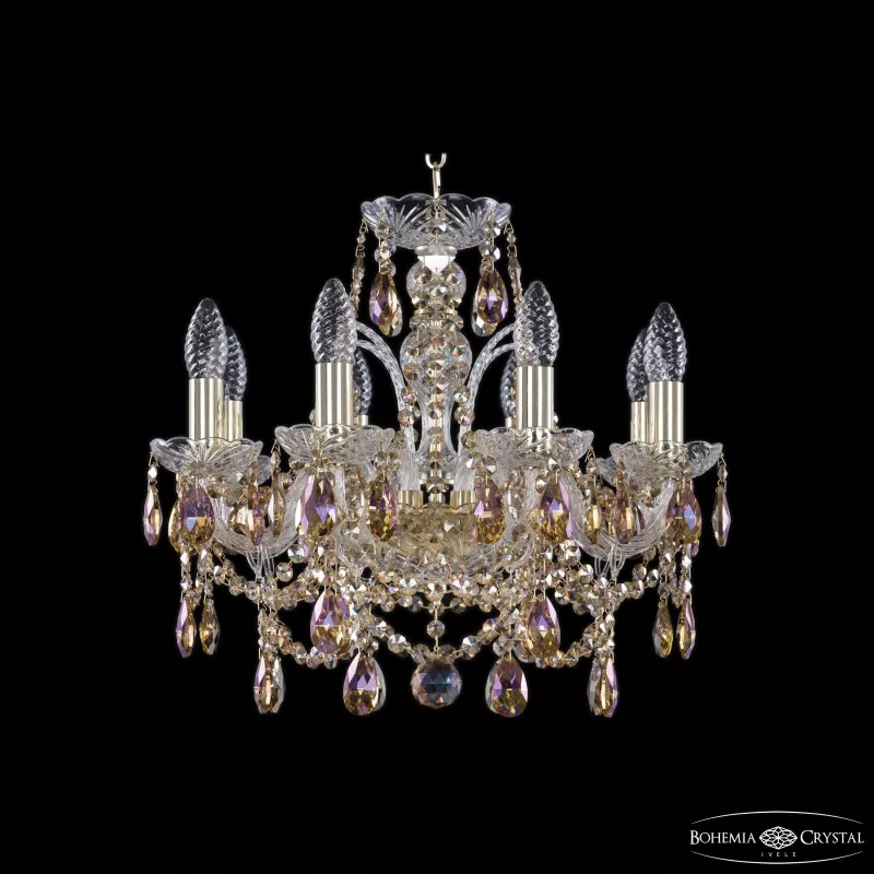 

Подвесная люстра Bohemia Ivele Crystal 1411/8/141 G R777