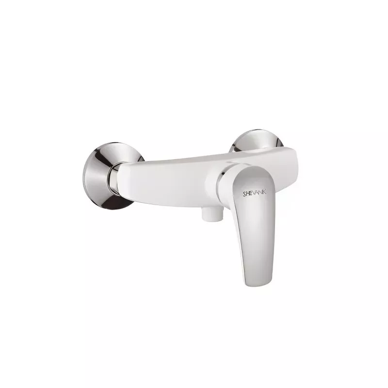 

Смеситель для душа Shevanik S5016F, белый/хром