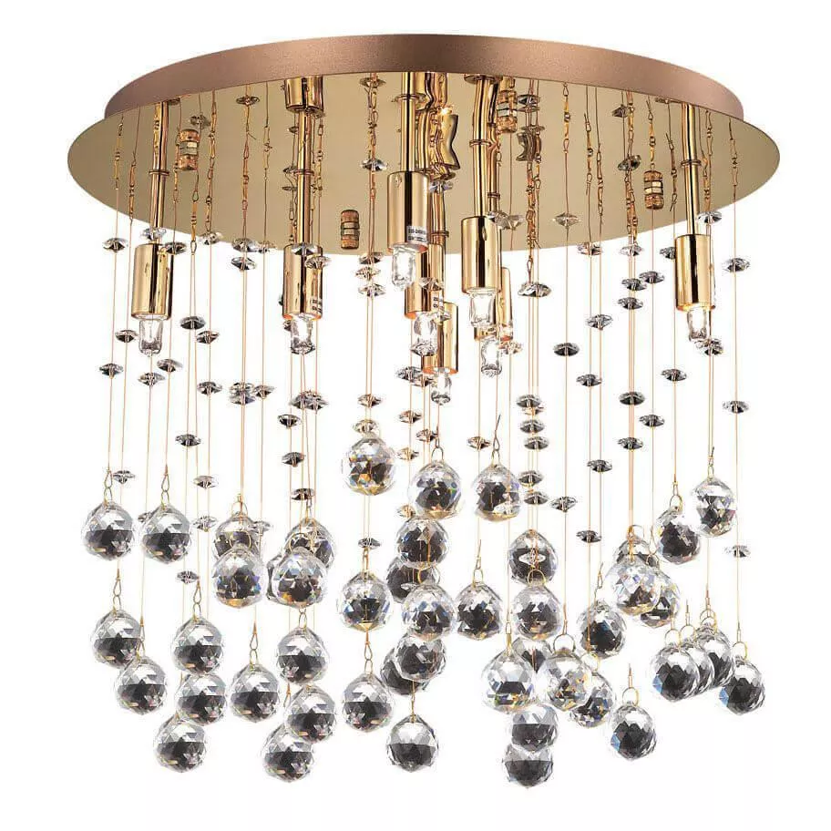 

Потолочный светильник Ideal Lux Moonlight PL8 Oro 080932