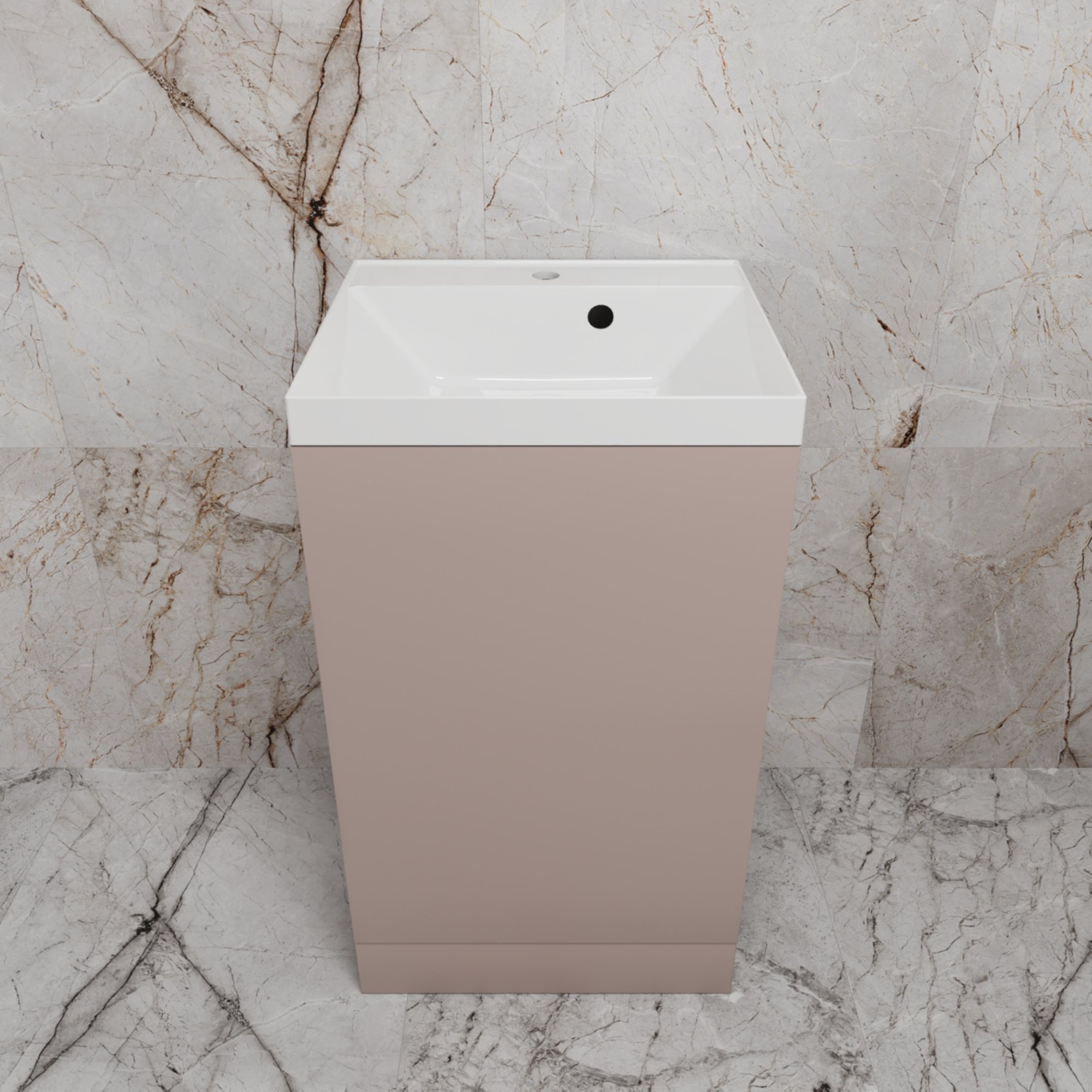 

Тумба напольная "МОНО 50" под ASTI 50, санд пудровый