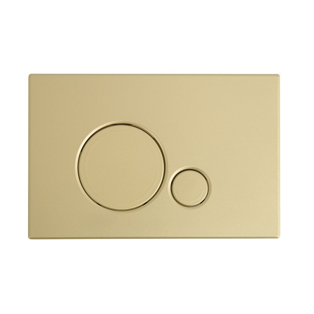 

Кнопка смыва для унитаза BelBagno Sfera CZR/BB-SR-BORO пластик, цвет брашированное золото