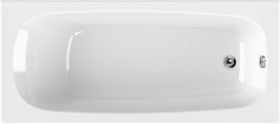 

Акриловая ванна Cezares Eco 165-70-41-W37 без опоры 165x70 см, пристенная, белая