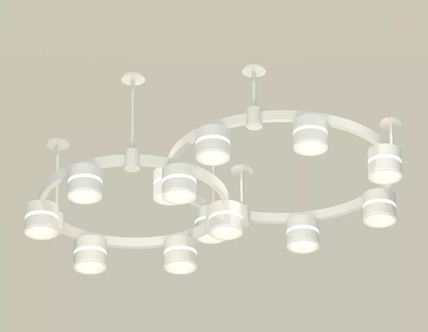 

Комплект подвесного светильника Ambrella Light Techno Ring XR92211001 (A9221, A9226, C9236, C9231, N8444)
