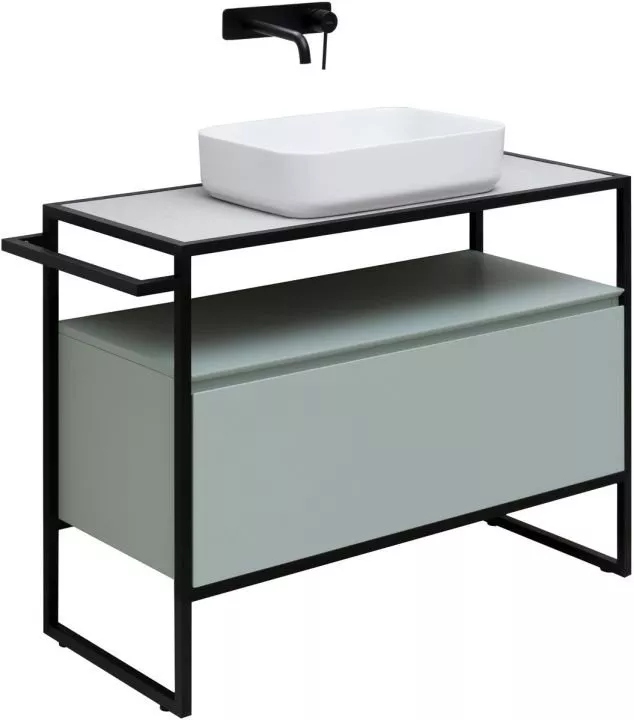 

1.31003.PWM PRIORITY Тумба 100, рapyrus white matt (274305)