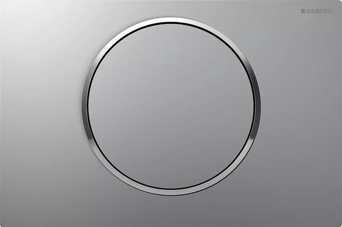 

Кнопка смыва Geberit Sigma 10 115.758.JQ.5 лакированная, матовый хром