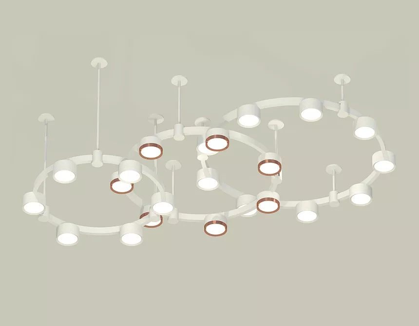 

Комплект подвесного светильника Ambrella Light Techno Ring XR92212200 (A9221, A9226, C9241, C9232, C9236, C9231, N8126, N8112)