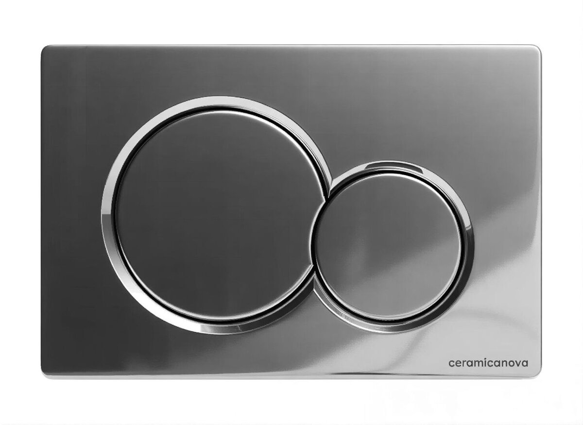 CN12-003CH Кнопка смыва Ceramicanova Баланс / Balance - Сфера / Sphere хром глянцевый