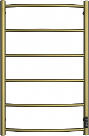 

Полотенцесушитель электрический Двин R neo 80/50 80x55 см, подключение справа, слева, состаренная бронза матовая, лесенка