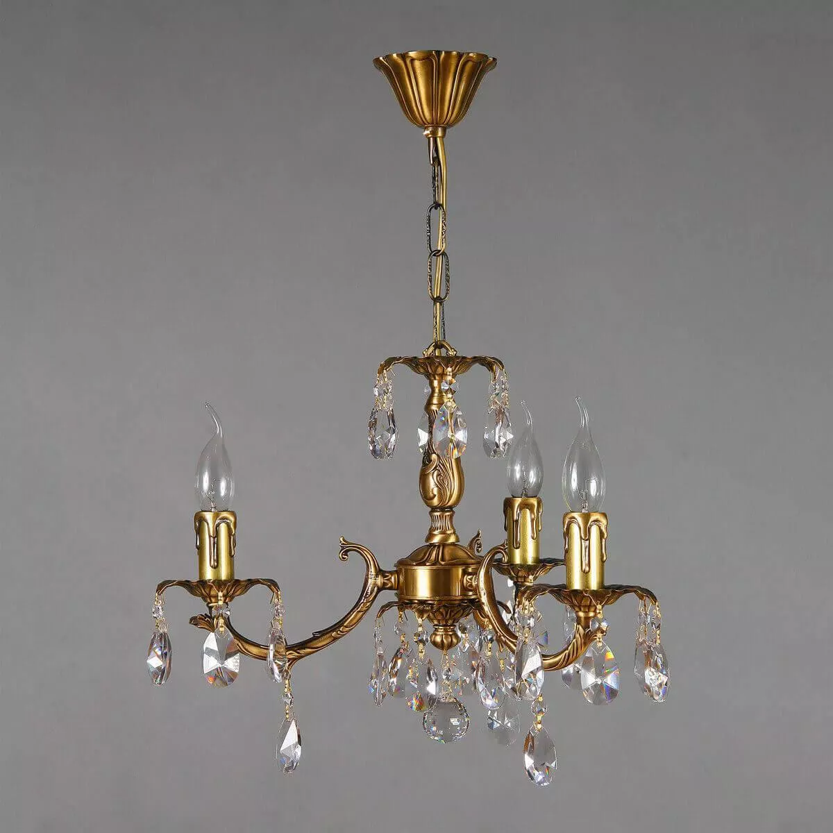 

Подвесная люстра Ambiente Benisa 2226/3 AB Tear Drop