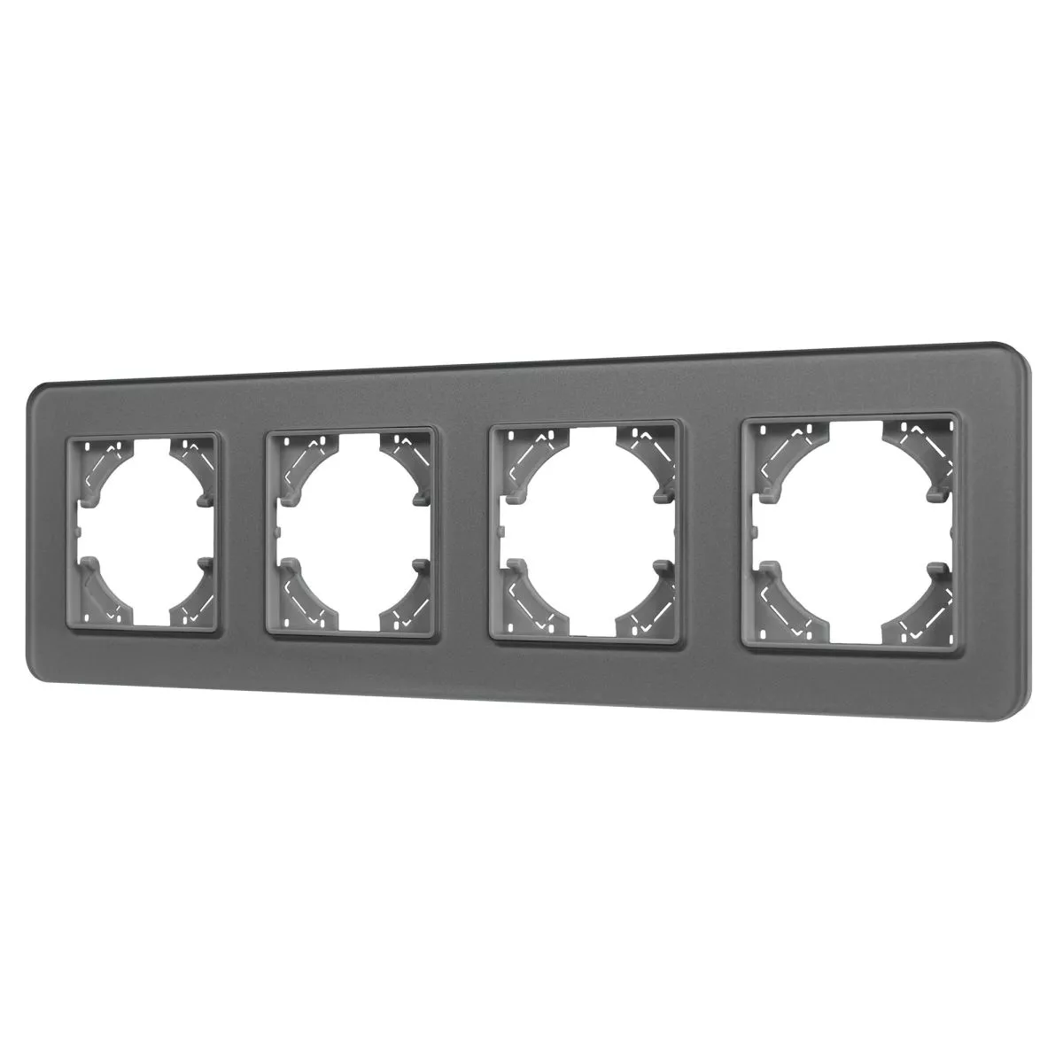 

Рамка на 4 поста стеклянная Arlight FRM-OMALI-SFGS-4-GR 049718