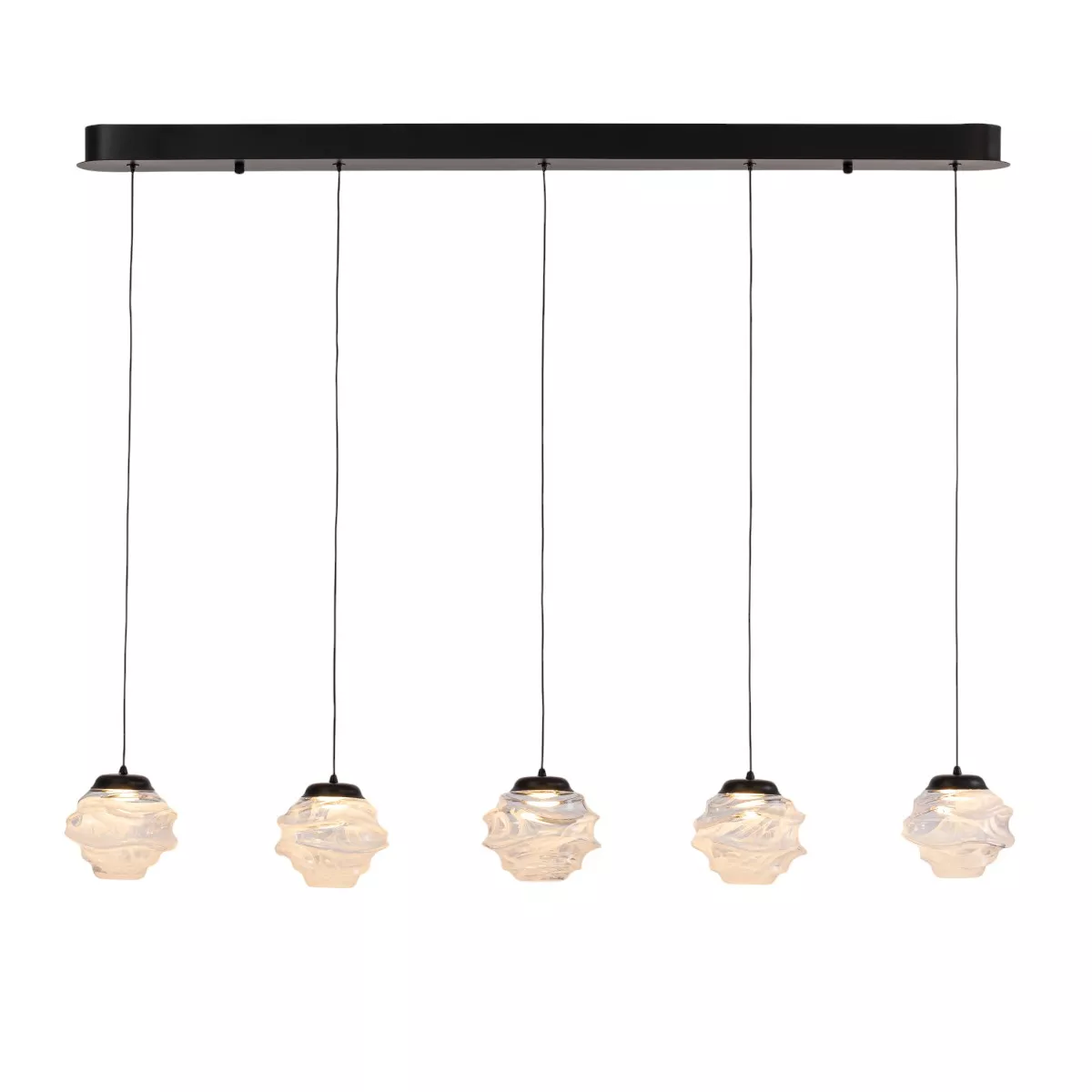 

Подвесной светильник Delight Collection MD25030003-5B matt black/clear