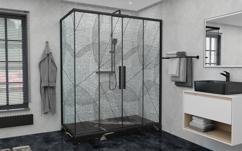 

Душевой уголок AvaCan FB2 190-210 + SB80