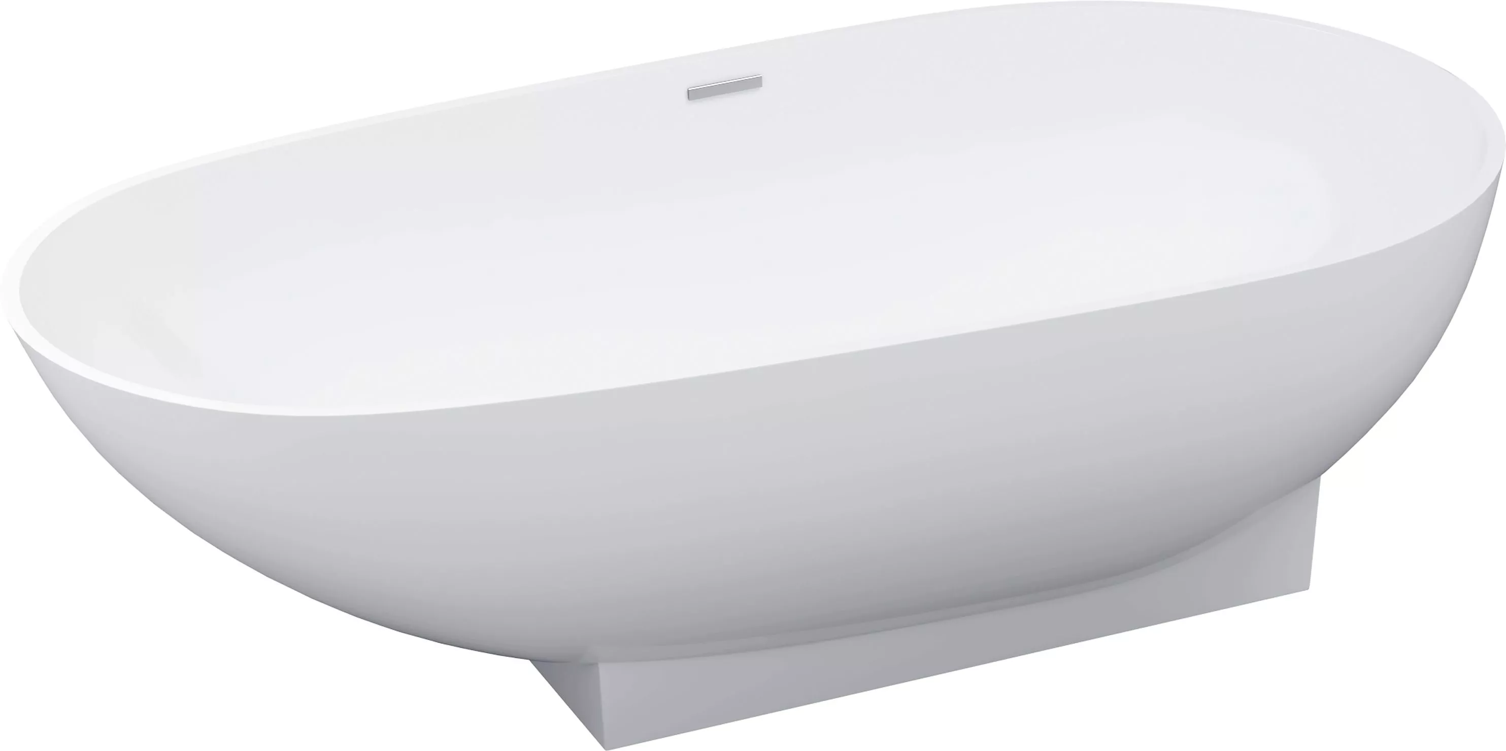 

Ванна из искусственного камня Цвет и Стиль Техно 179x90, Белый