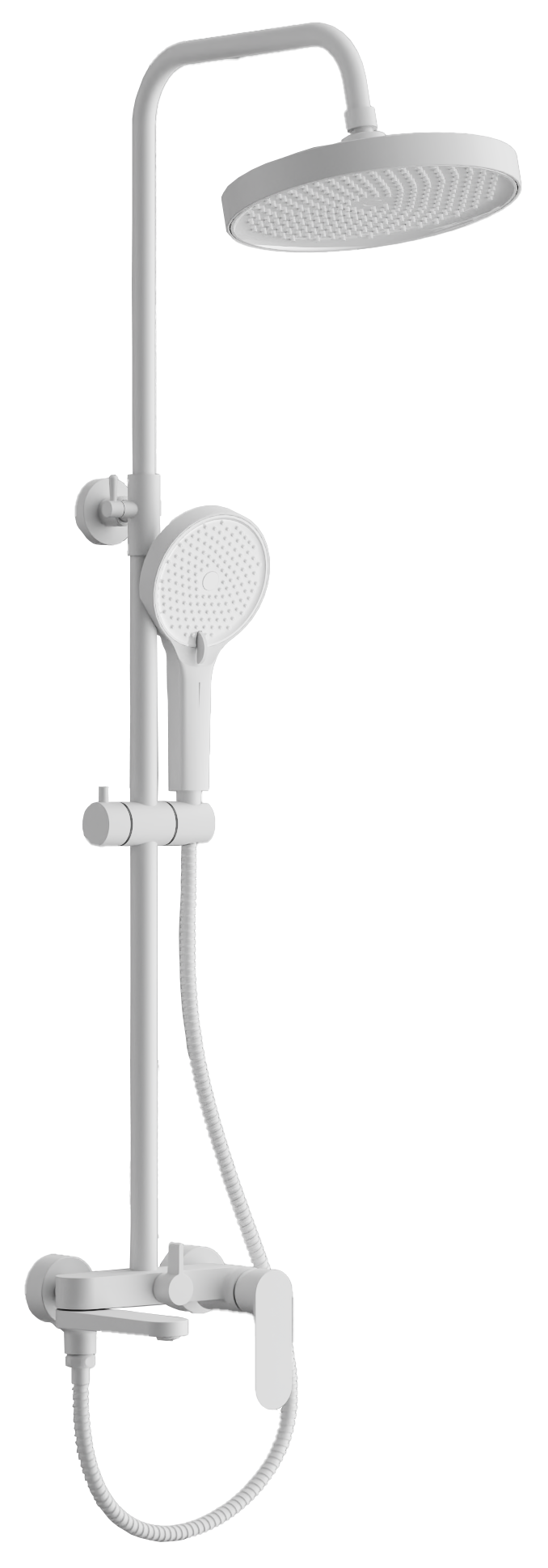 

Душевая стойка BELZ B713 B24713-8 белая