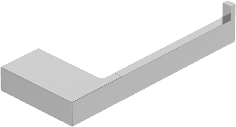 Держатель туалетной бумаги Cezares Slider PH1-01 хром 2555₽